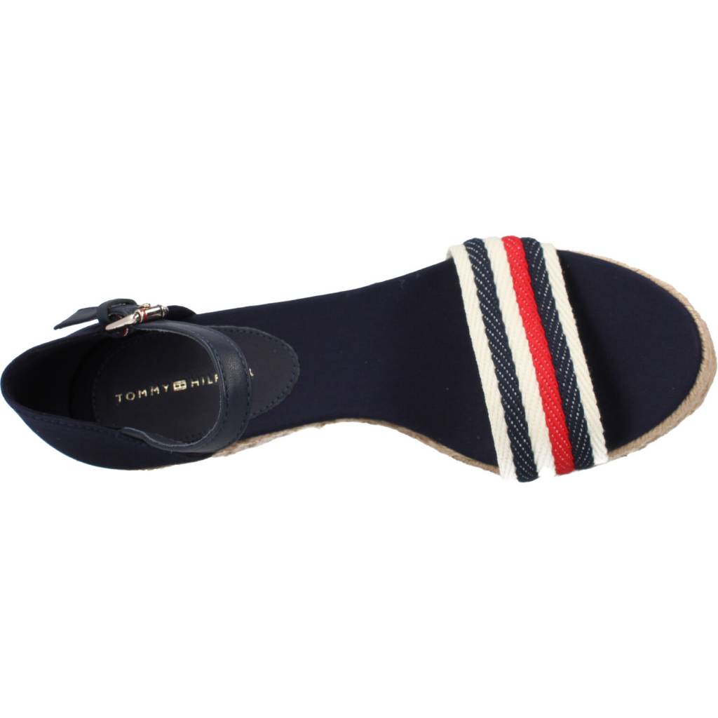 TOMMY HILFIGER MID WEDGE CORPORATE en color AZUL (7)