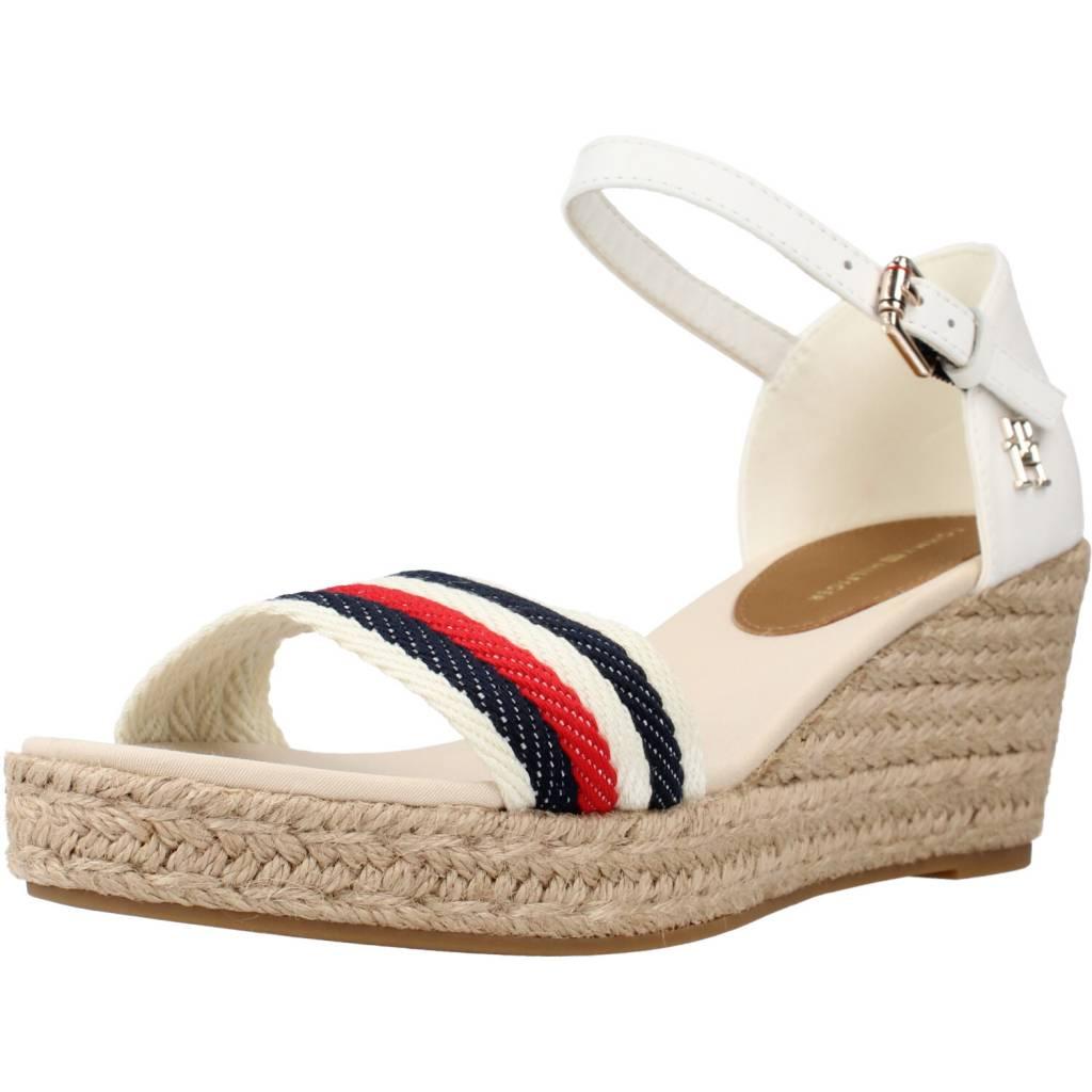 TOMMY HILFIGER MID WEDGE CORPORATE en color BLANCO (1)