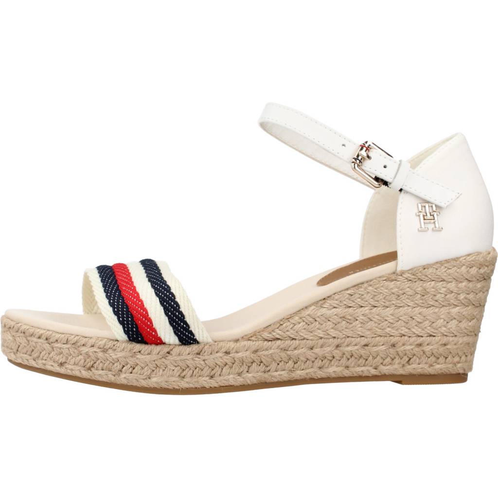 TOMMY HILFIGER MID WEDGE CORPORATE en color BLANCO (2)