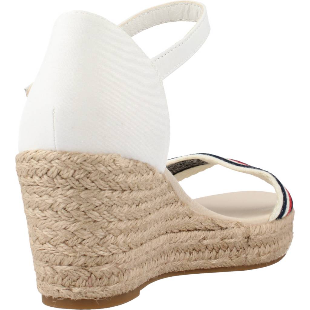 TOMMY HILFIGER MID WEDGE CORPORATE en color BLANCO (3)