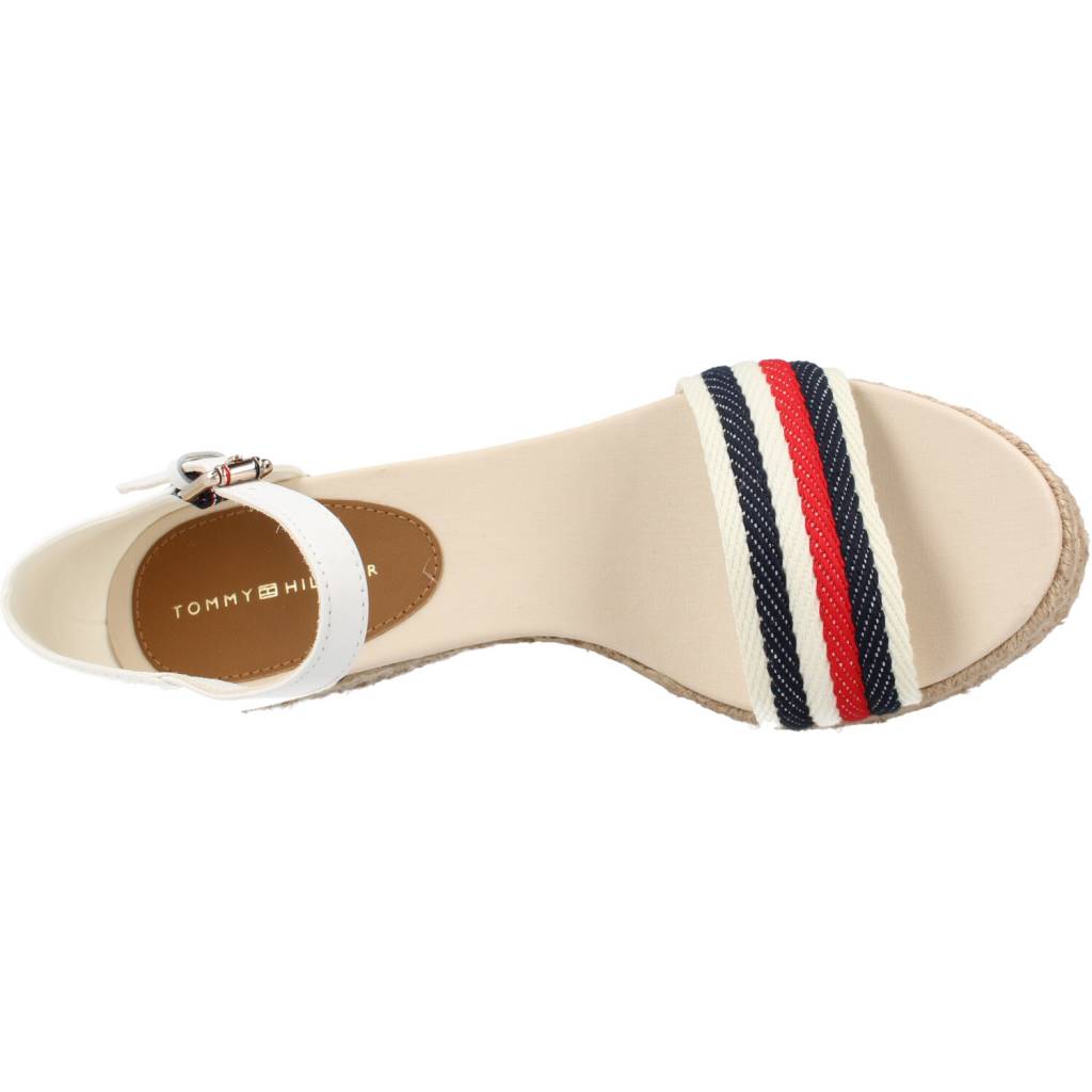 TOMMY HILFIGER MID WEDGE CORPORATE en color BLANCO (7)