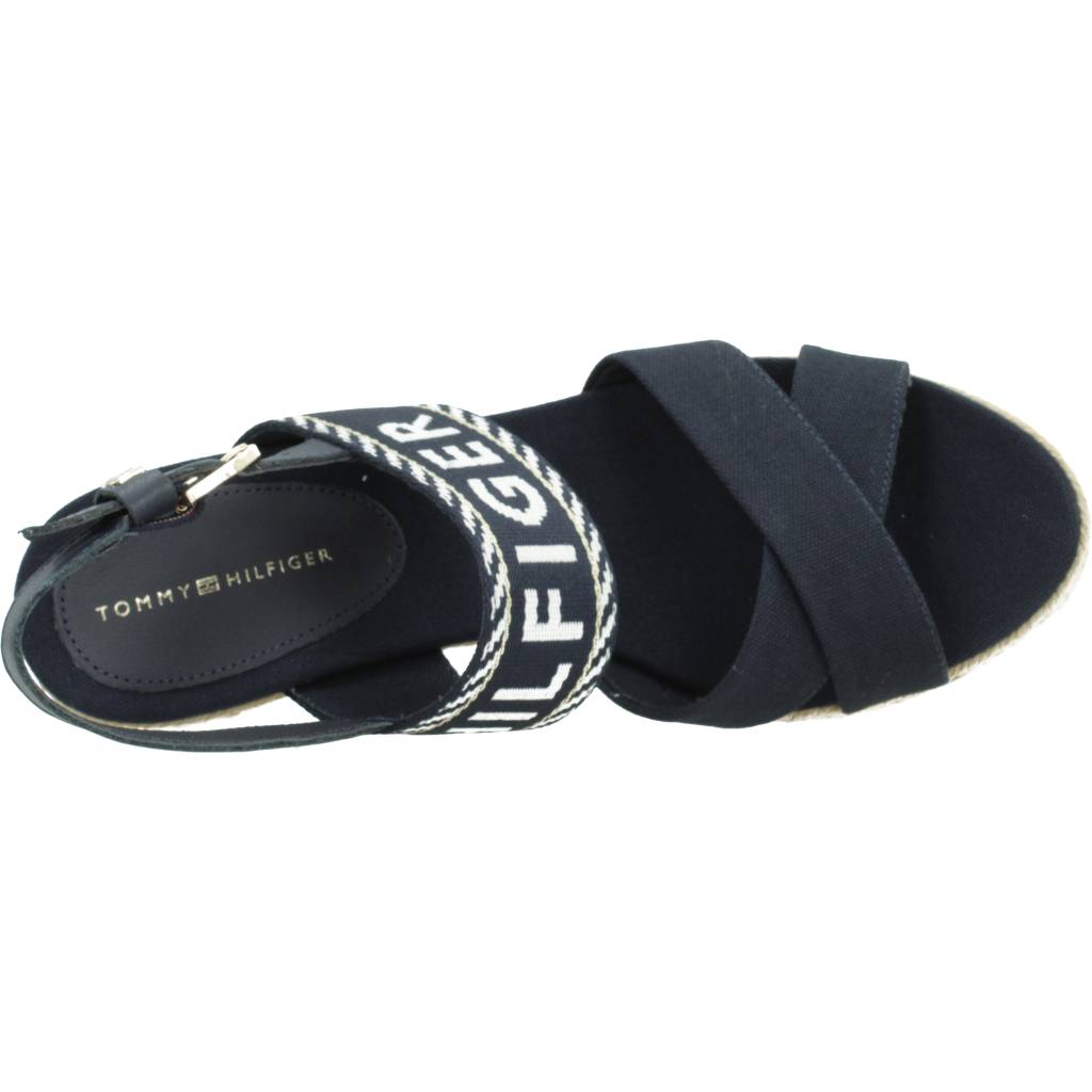 TOMMY HILFIGER SEASONAL WEBBING MID WED en color AZUL (7)