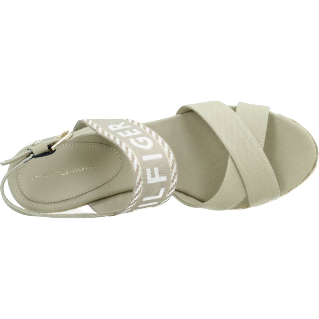 TOMMY HILFIGER SEASONAL WEBBING MID WED en color BEIS (7)