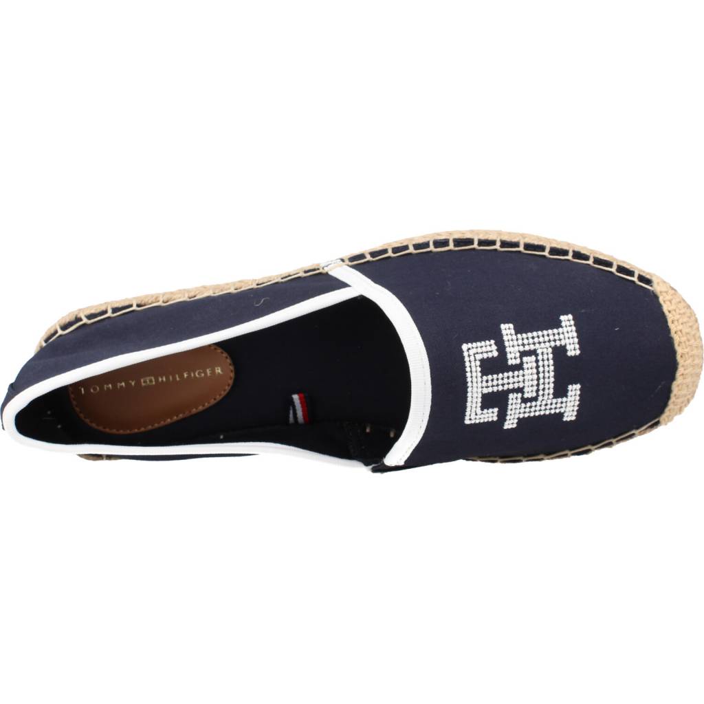 TOMMY HILFIGER TH EMBROIDERED ESPADRILL en color AZUL (7)