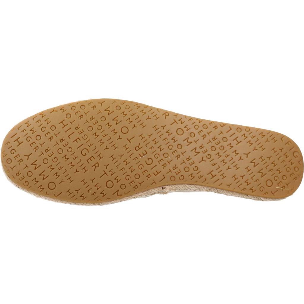 TOMMY HILFIGER TH EMBROIDERED ESPADRILL en color MARRON CLARO (6)