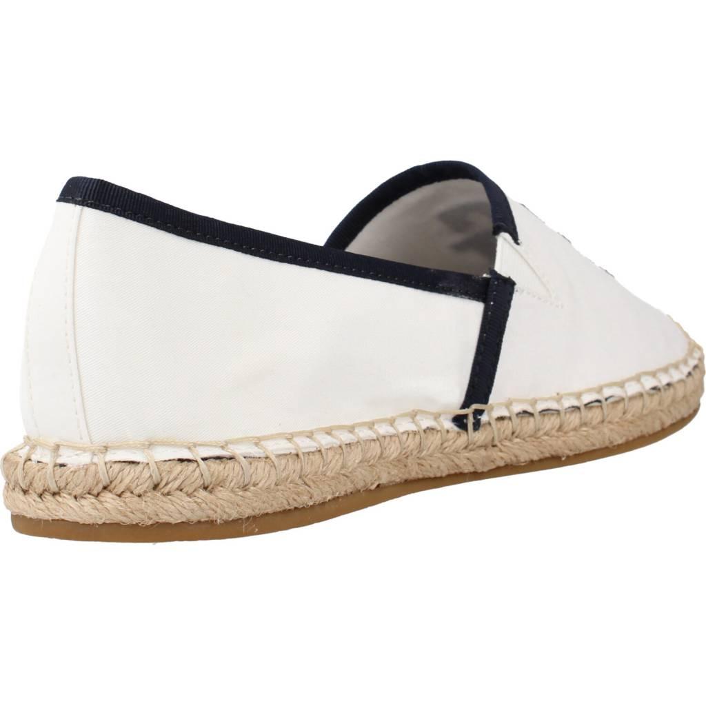 TOMMY HILFIGER TH EMBROIDERED ESPADRILL en color BLANCO (3)