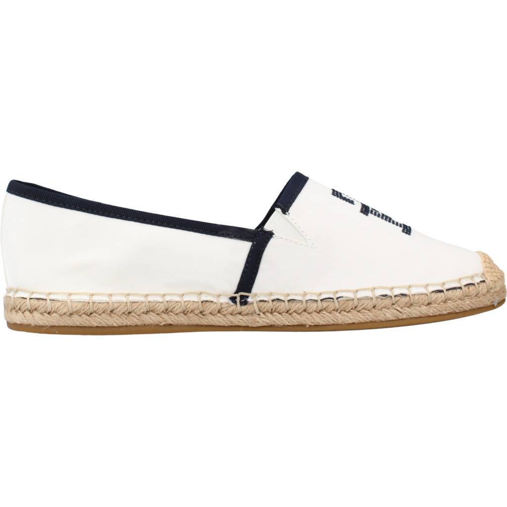 TOMMY HILFIGER TH EMBROIDERED ESPADRILL en color BLANCO (4)