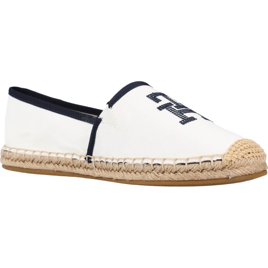 TOMMY HILFIGER TH EMBROIDERED ESPADRILL en color BLANCO (5)
