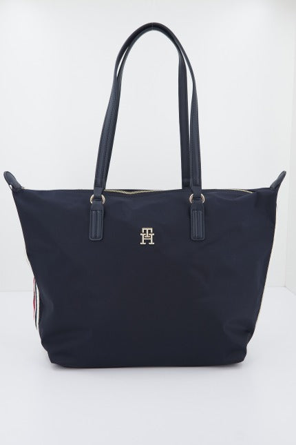 TOMMY HILFIGER AWAW POPPY TOTE CORP en color AZUL (1)
