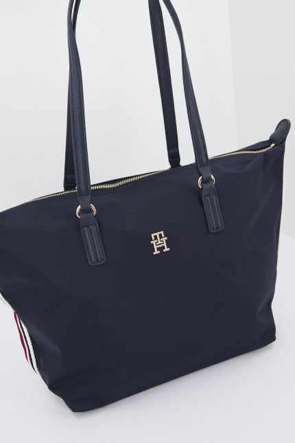 TOMMY HILFIGER AWAW POPPY TOTE CORP en color AZUL (3)