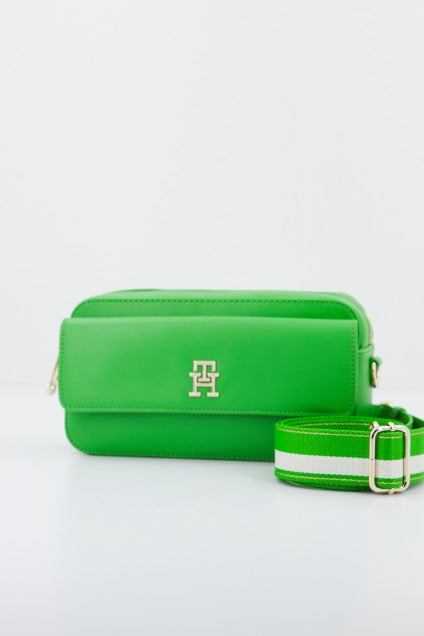 TOMMY HILFIGER ICONIC TOMMY CAMERA BAG en color VERDE (1)
