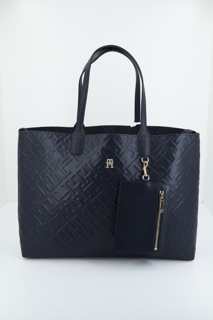 TOMMY HILFIGER ICONIC TOMMY TOTE MONO en color AZUL (1)