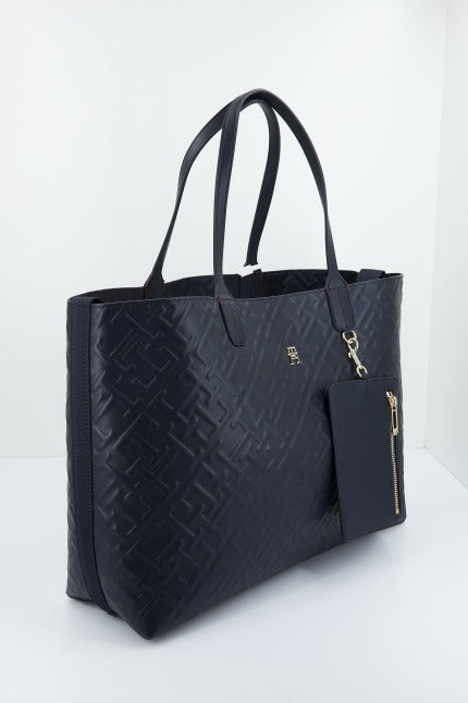 TOMMY HILFIGER ICONIC TOMMY TOTE MONO en color AZUL (2)