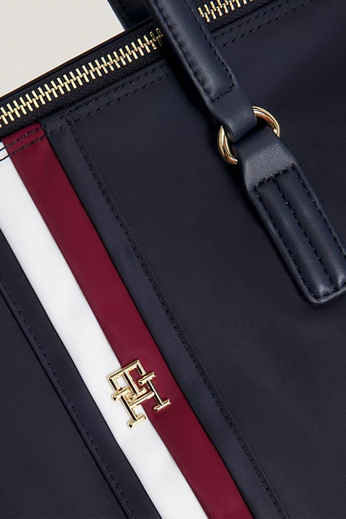 TOMMY HILFIGER POPPY TOTE CORP en color AZUL (4)