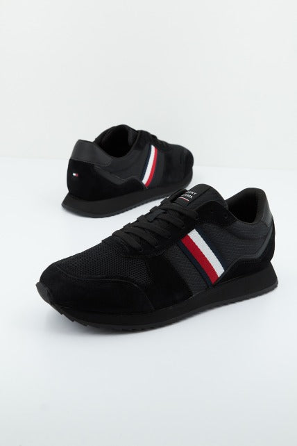TOMMY HILFIGER RUNNER EVO MIX en color NEGRO (2)