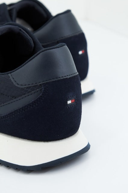 TOMMY HILFIGER RUNNER EVO MIX en color AZUL (3)