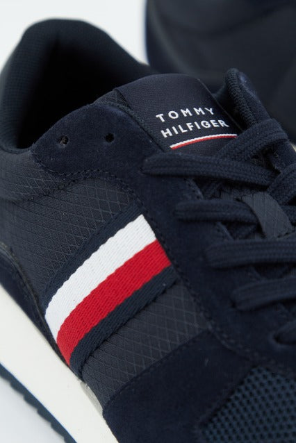 TOMMY HILFIGER RUNNER EVO MIX en color AZUL (4)