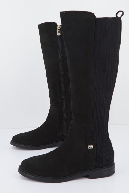TOMMY HILFIGER ESSENTIALS LONGBOOT en color NEGRO (2)