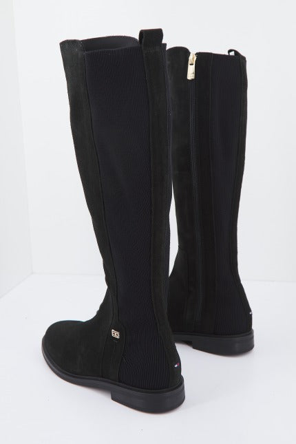 TOMMY HILFIGER ESSENTIALS LONGBOOT en color NEGRO (3)