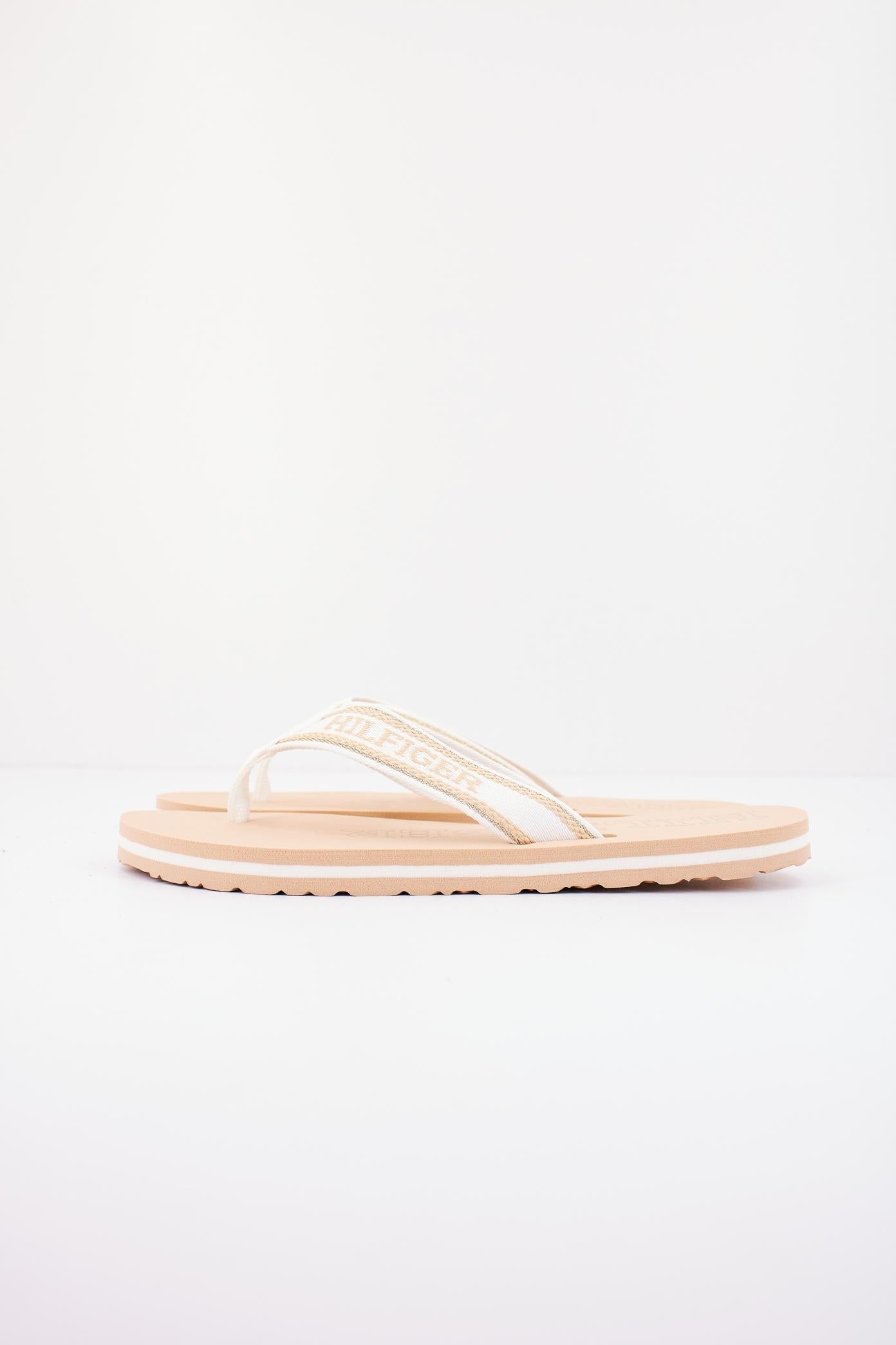 TOMMY HILFIGER HILFIGER BEACH SANDAL en color BLANCO (1)