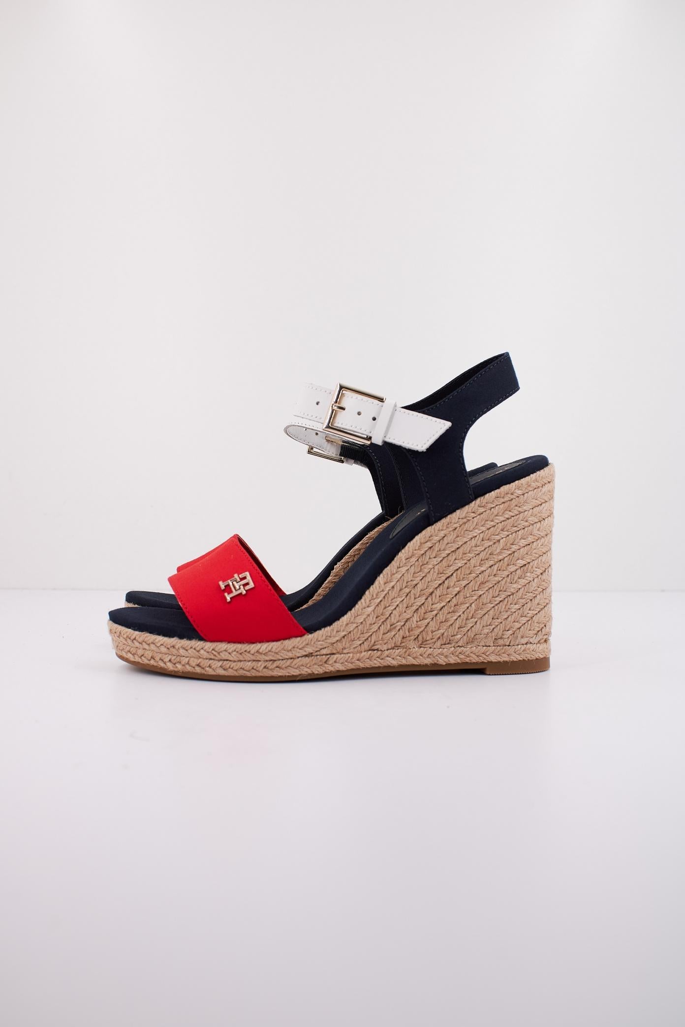 TOMMY HILFIGER STRIPES WEDGE en color AZUL (1)