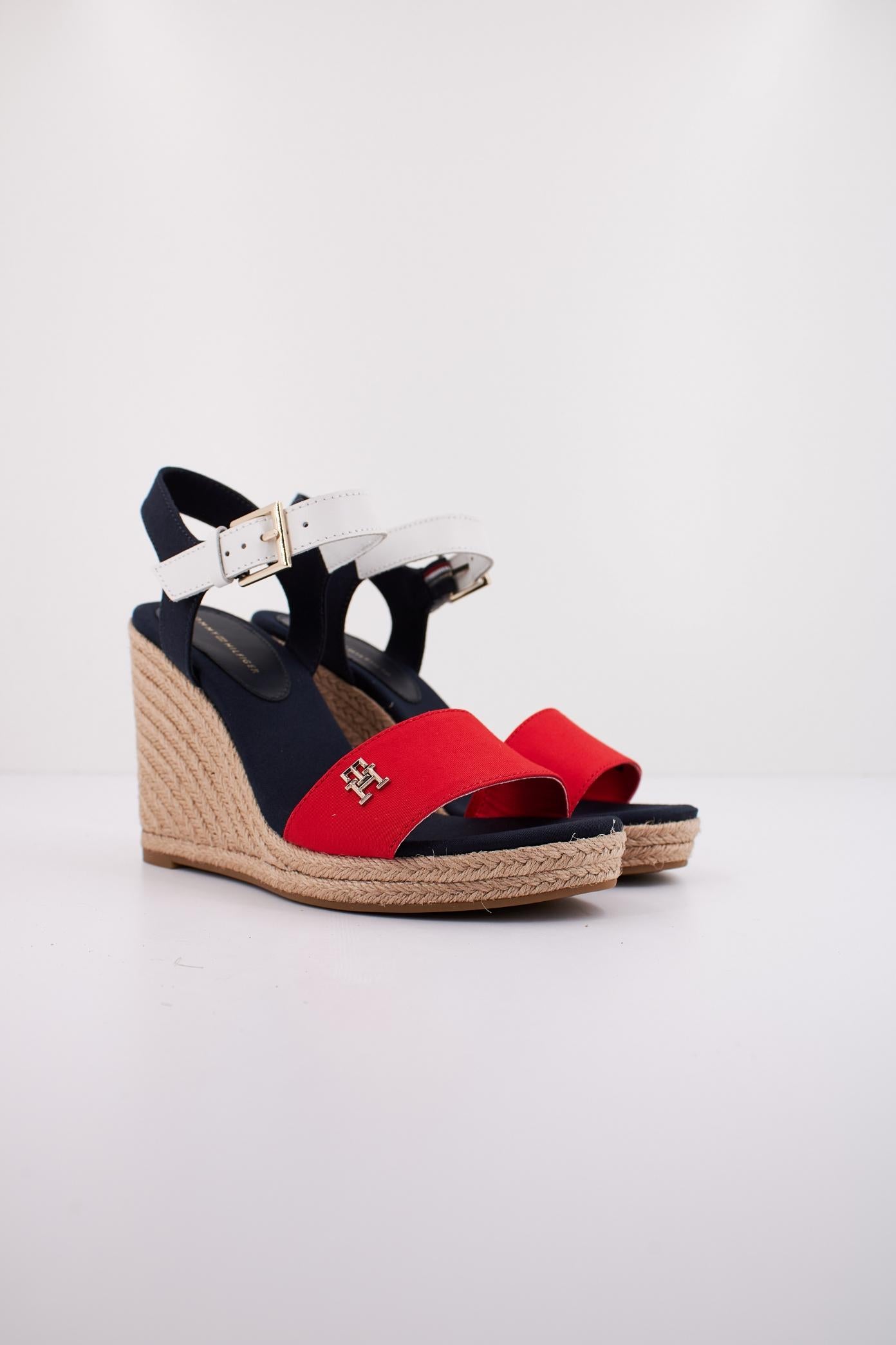 TOMMY HILFIGER STRIPES WEDGE en color AZUL (2)