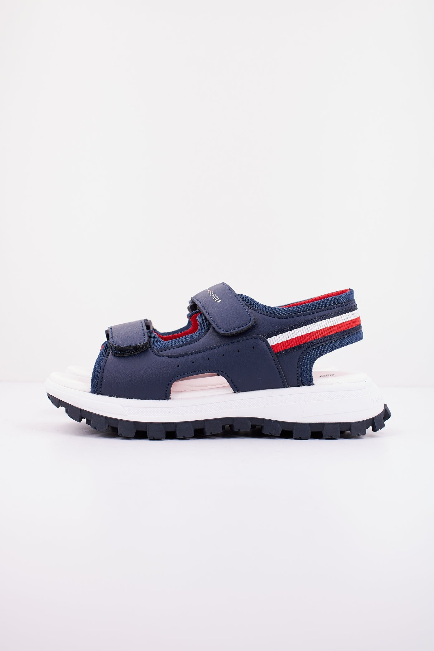 TOMMY HILFIGER SANDALO STRIPES VELCRO en color AZUL (1)