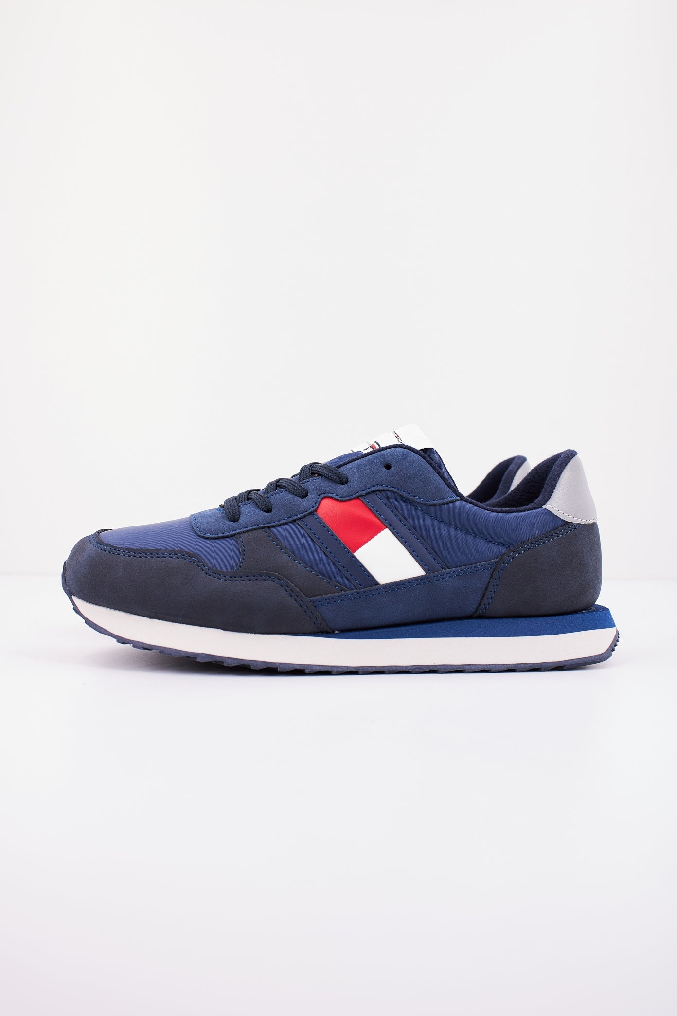 TOMMY HILFIGER SNEAKER FLAG BASSA ALLAC en color AZUL (1)