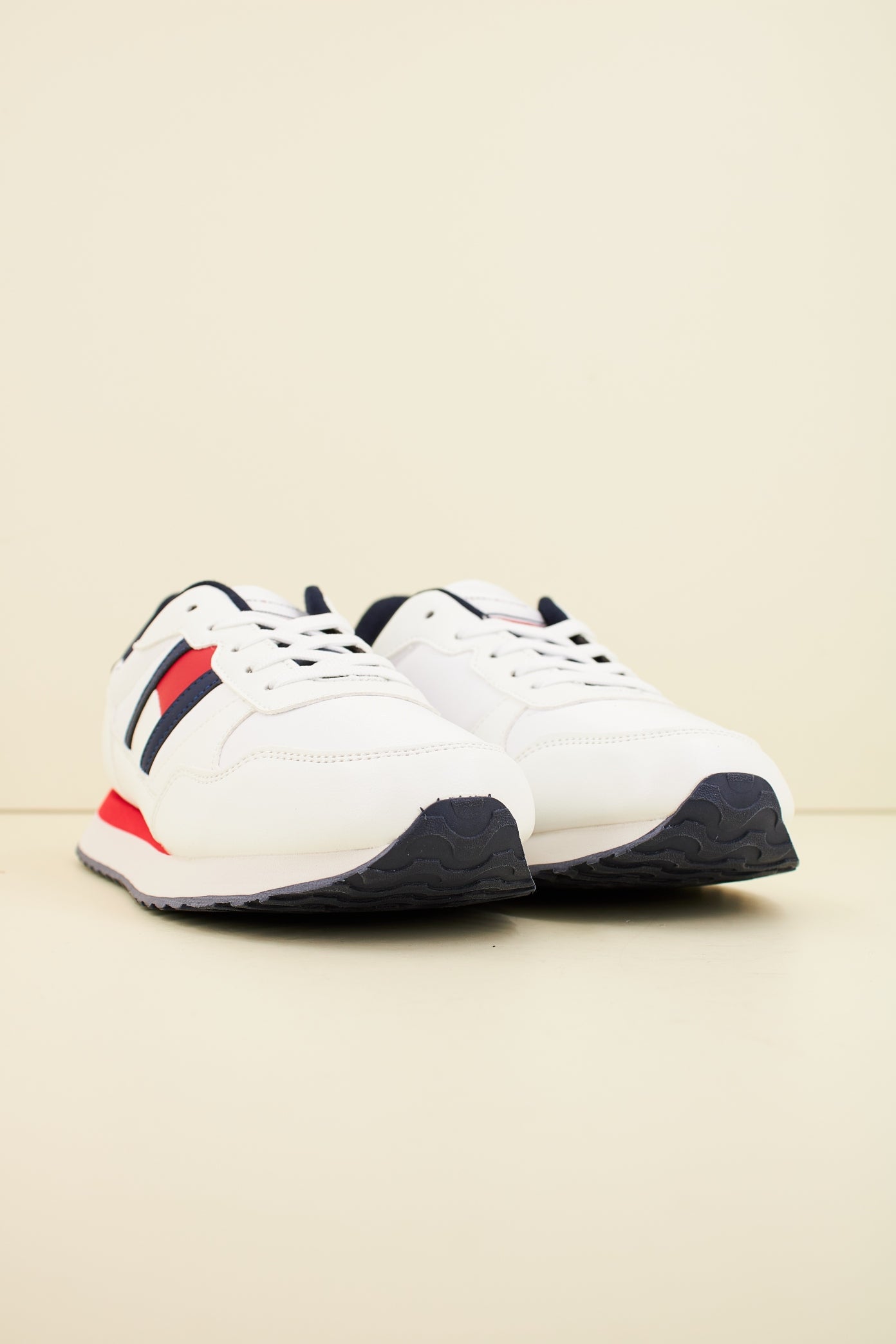 TOMMY HILFIGER SNEAKER FLAG BASSA ALLAC en color BLANCO (2)