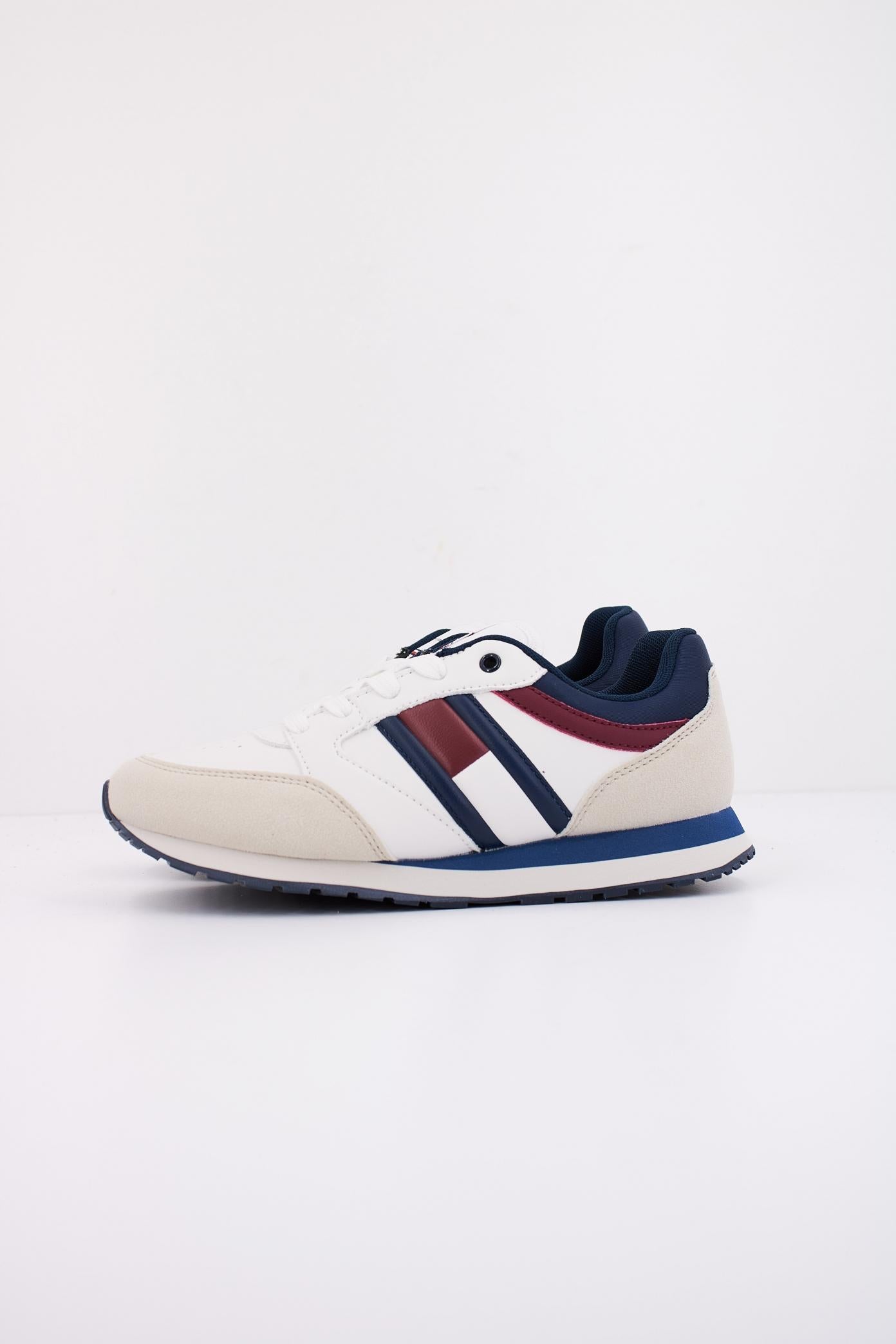 TOMMY HILFIGER FLAG LOW CUT LACE-UP SNE en color AZUL (1)
