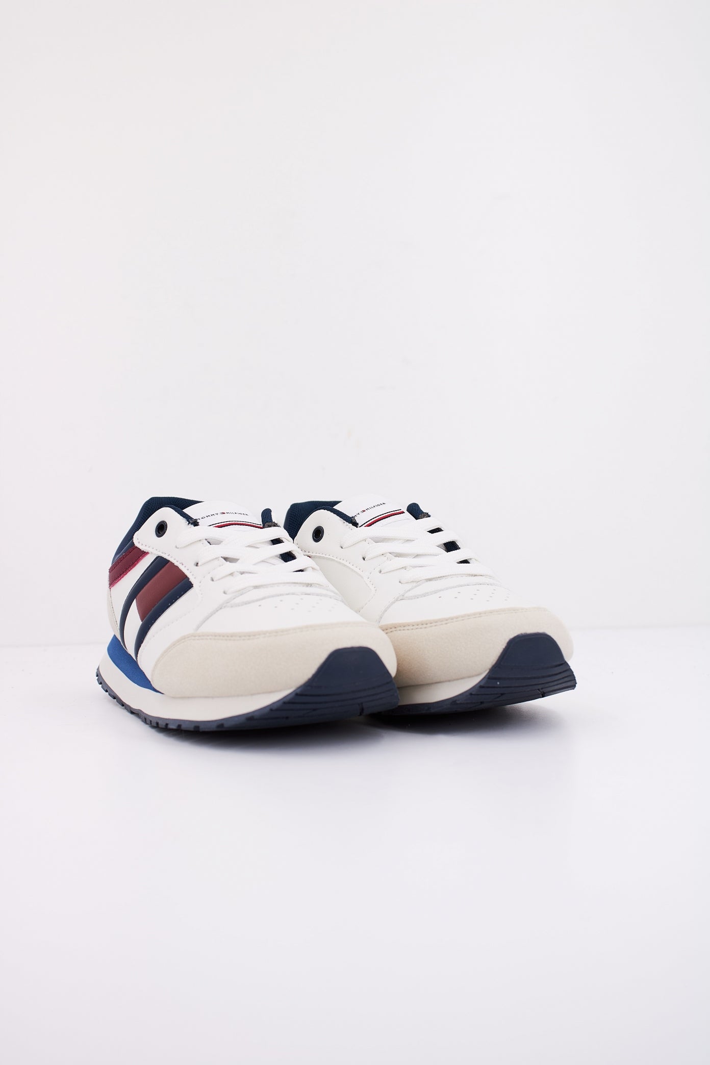 TOMMY HILFIGER FLAG LOW CUT LACE-UP SNE en color AZUL (2)