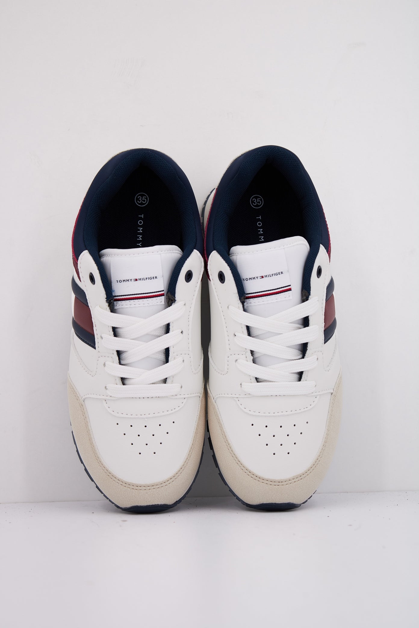 TOMMY HILFIGER FLAG LOW CUT LACE-UP SNE en color AZUL (3)