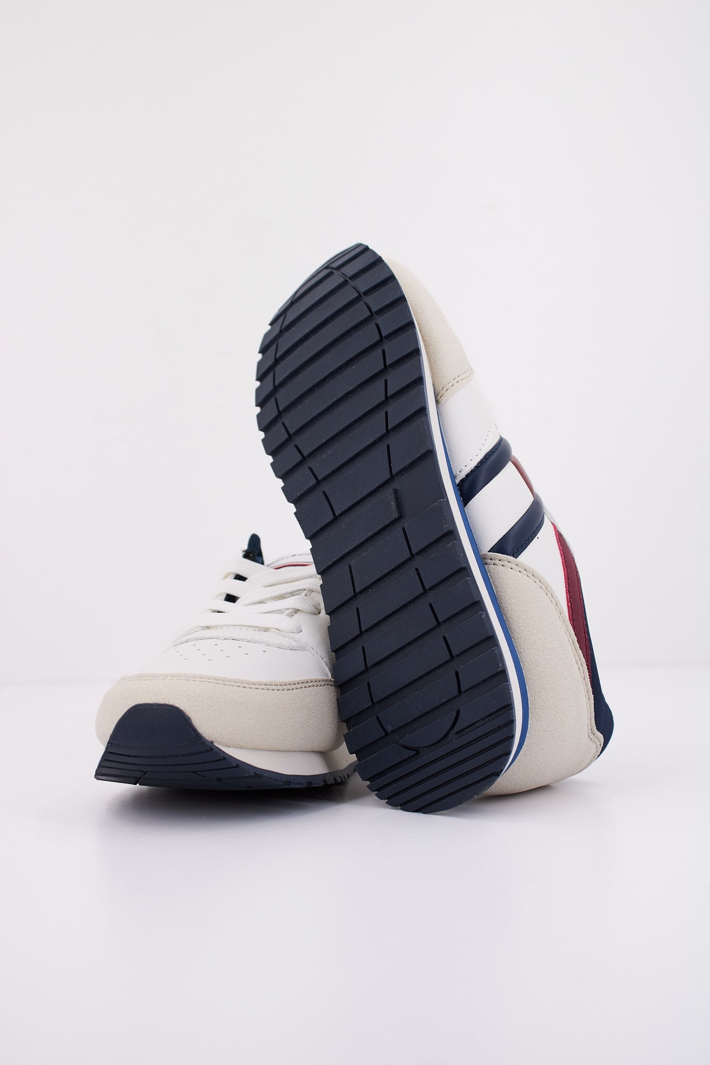 TOMMY HILFIGER FLAG LOW CUT LACE-UP SNE en color AZUL (5)