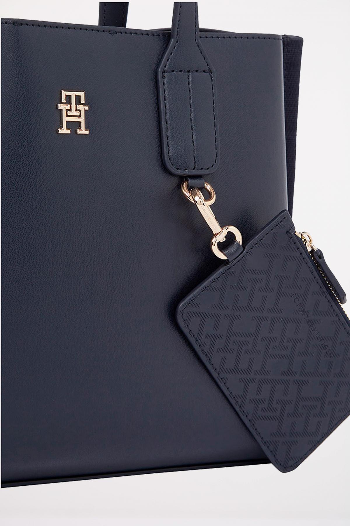 TOMMY HILFIGER DISTINCT MINI TOTE en color AZUL (3)