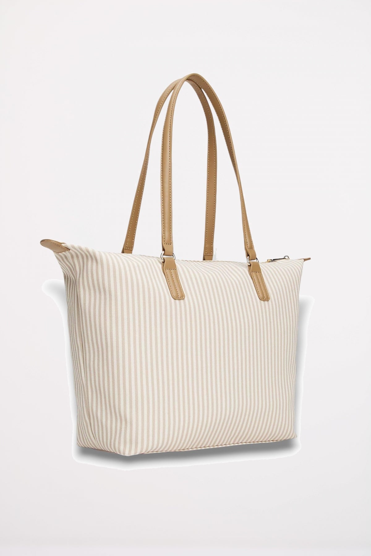 TOMMY HILFIGER POPPY SUMMER TOTE en color MARRON CLARO (2)