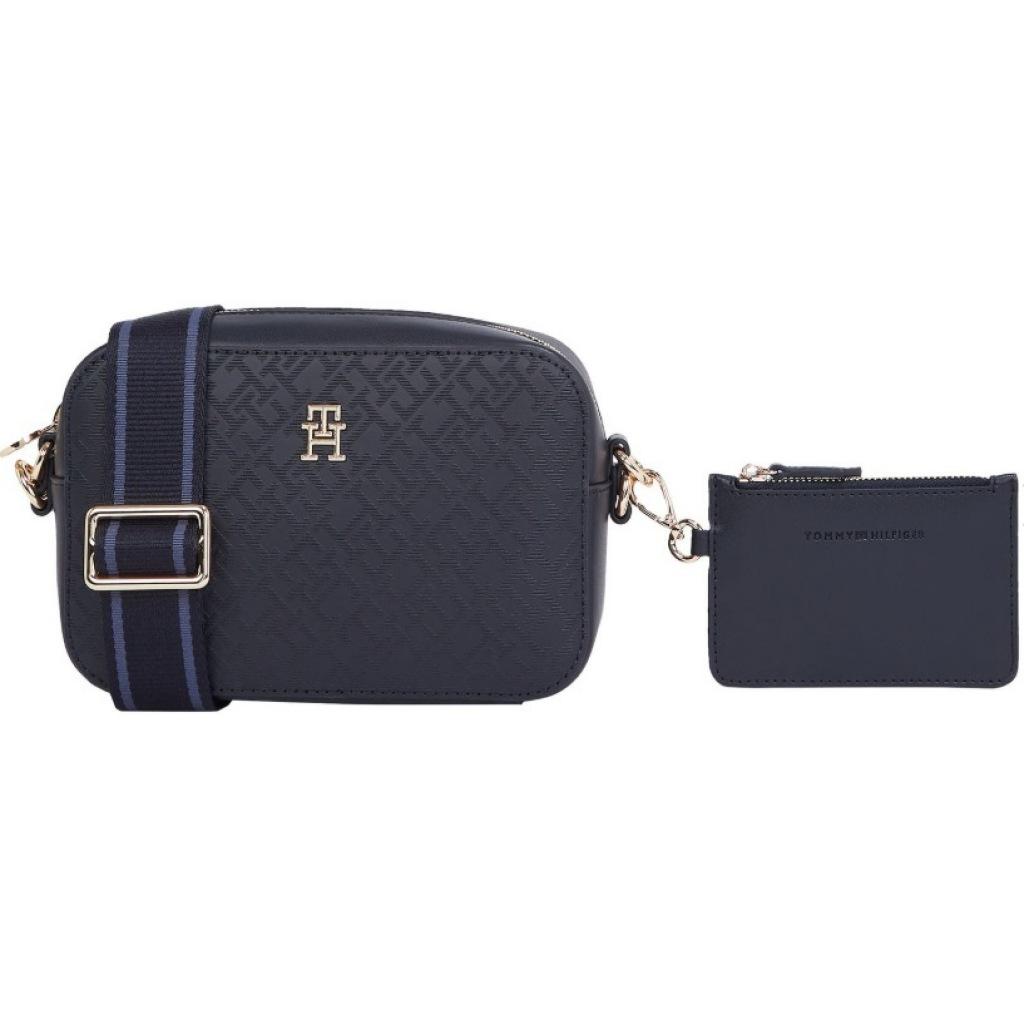 TOMMY HILFIGER DISTINVT CAMERA BAG MONO en color AZUL (4)