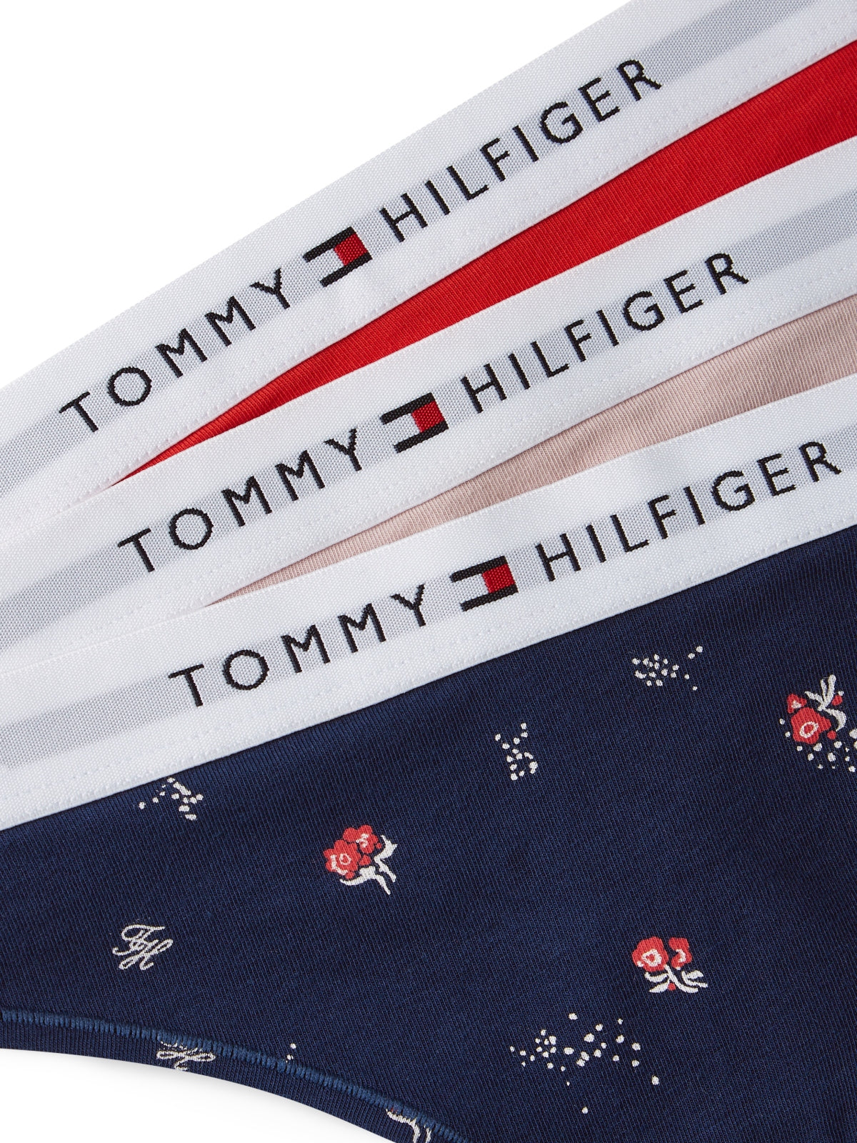 TOMMY HILFIGER PACK THONG EXT. SIZES en color MULTICOLOR (2)