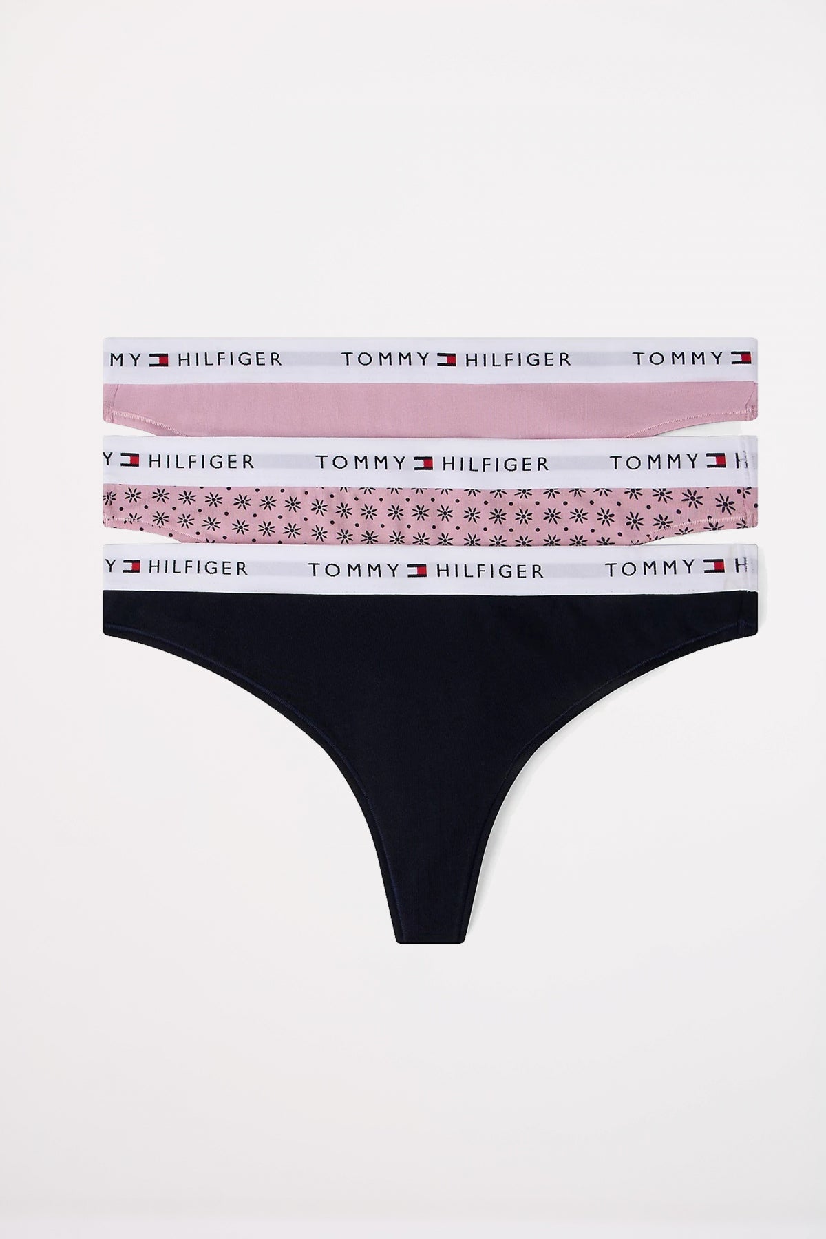 TOMMY HILFIGER PACK THONG EXT. SIZES en color MULTICOLOR (1)