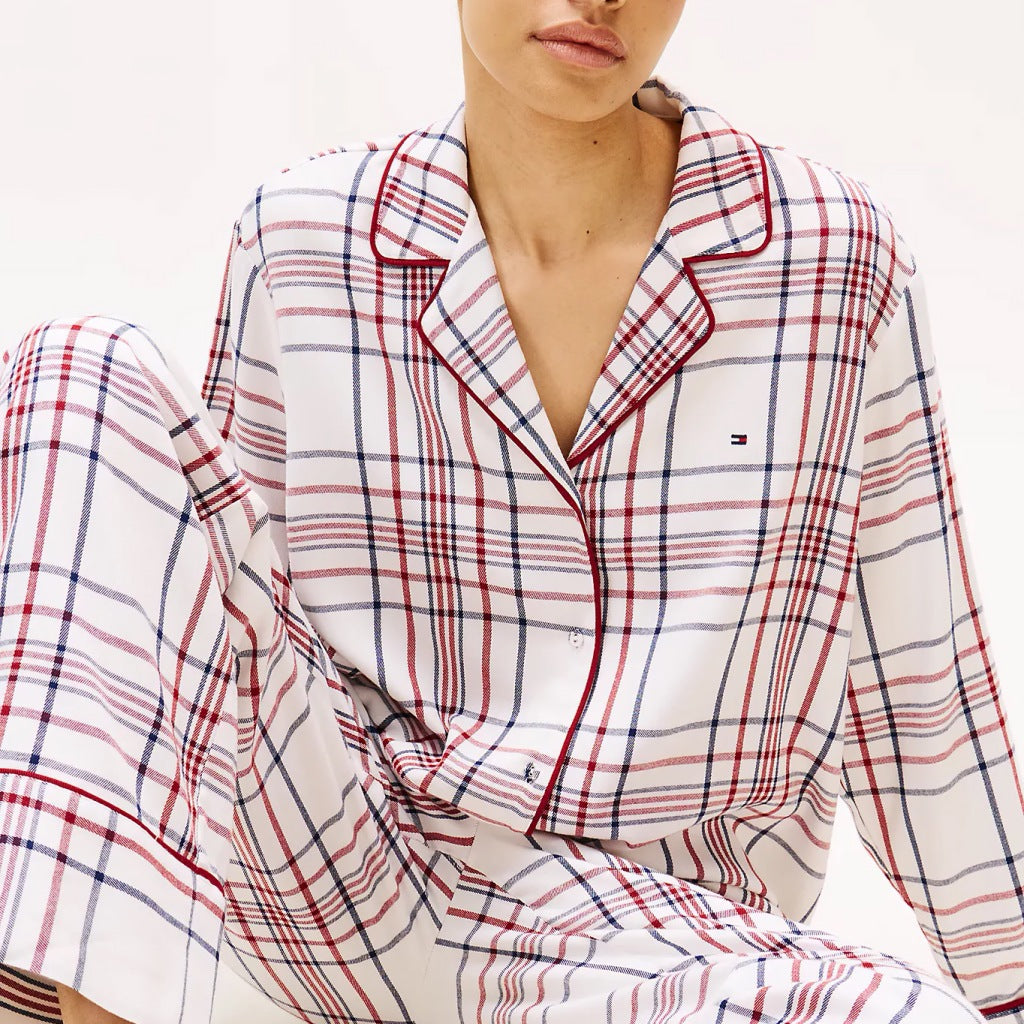 TOMMY HILFIGER GIFT LS FLNL SHIRT SET S en color BLANCO (6)