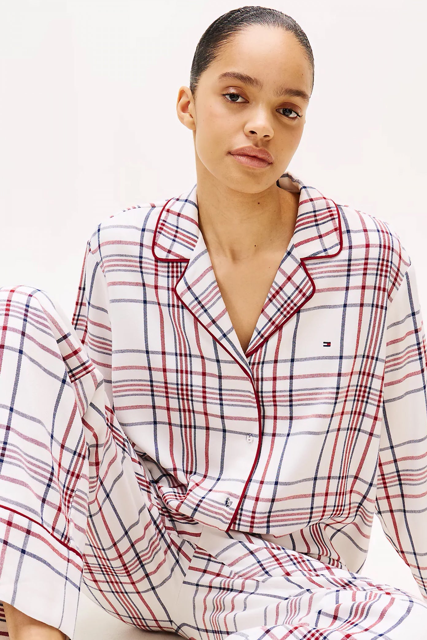 TOMMY HILFIGER GIFT LS FLNL SHIRT SET S en color BLANCO (3)