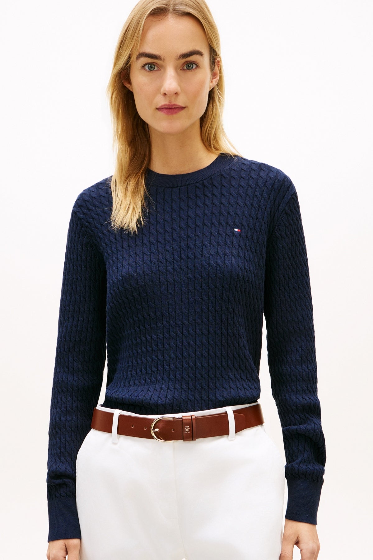TOMMY HILFIGER WWWW COTTON CABLE FINE GG en color (1)