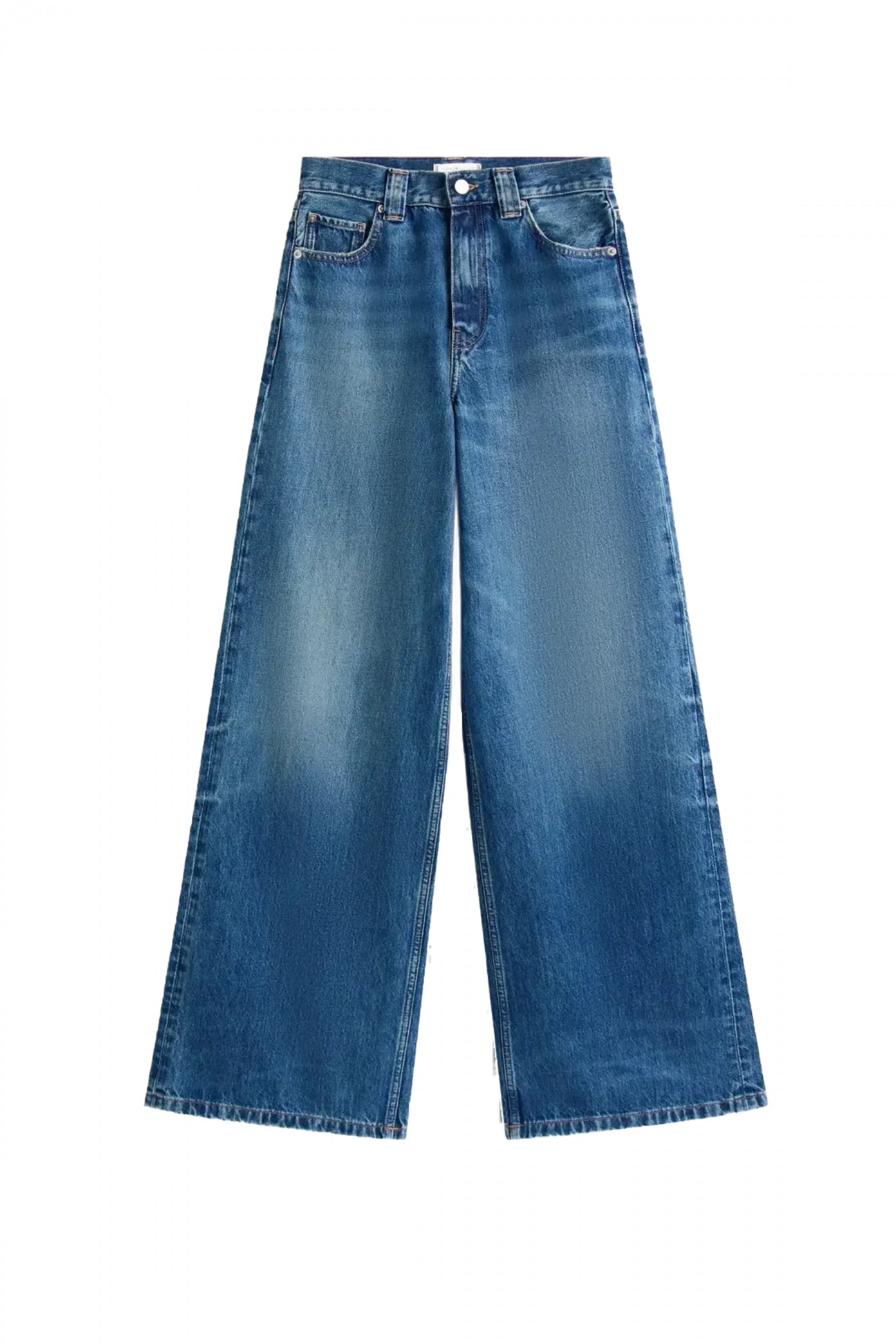 TOMMY HILFIGER DNM KRIS 's WIDE LEG H en color AZUL (2)