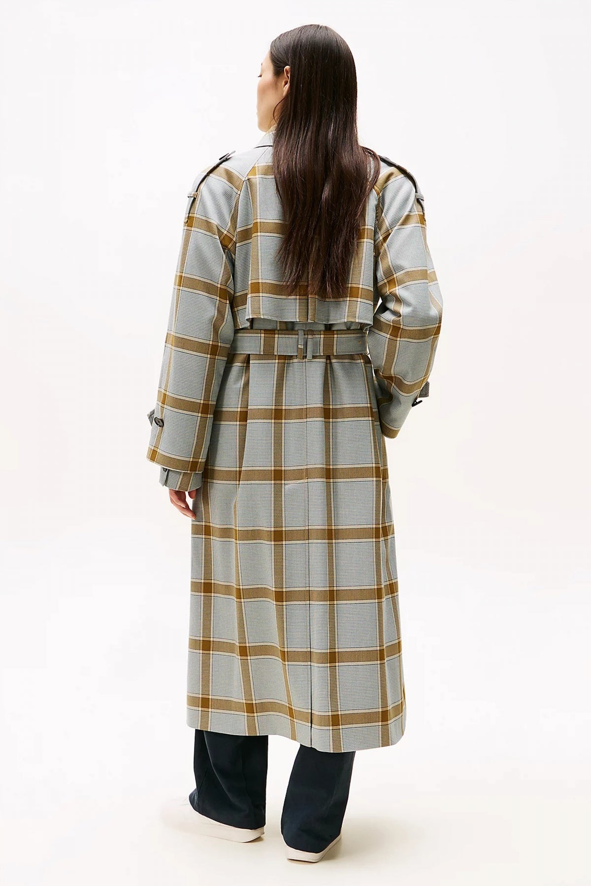 TOMMY HILFIGER LIGHT WOOL CHECK RLX TRE en color GRIS (3)