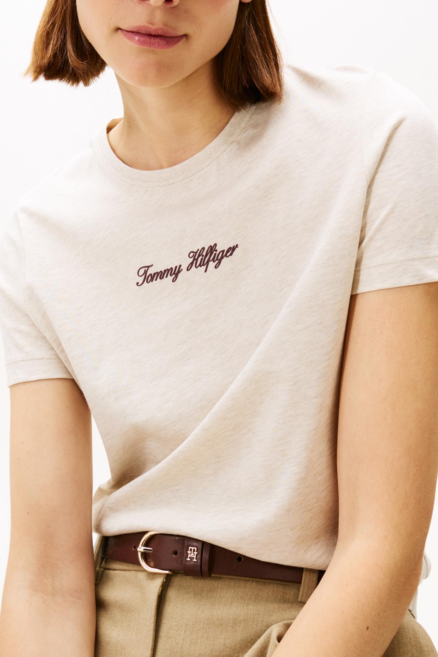 TOMMY HILFIGER CLASSIC SCRIPT REG SS TE en color BLANCO (4)