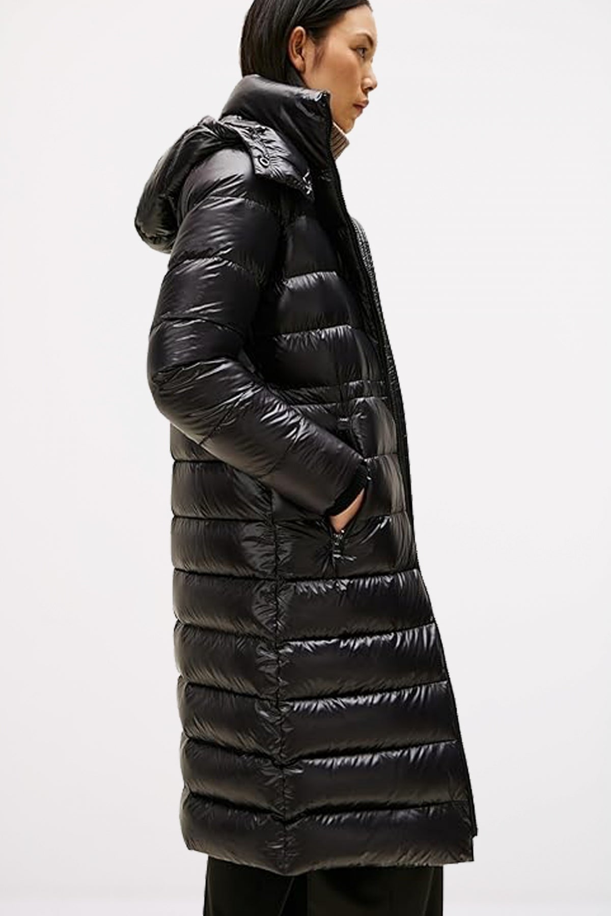 TOMMY HILFIGER GLOSS HW DOWN WAIST REG en color NEGRO (3)