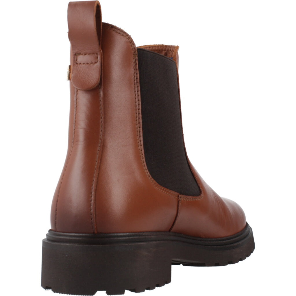TOMMY HILFIGER TH LEATHER CLEATED CHELS en color MARRON (3)