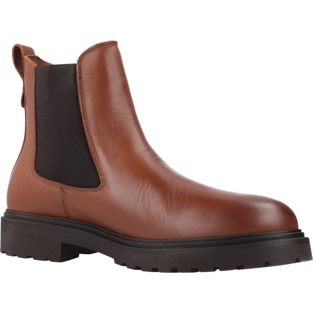 TOMMY HILFIGER TH LEATHER CLEATED CHELS en color MARRON (5)