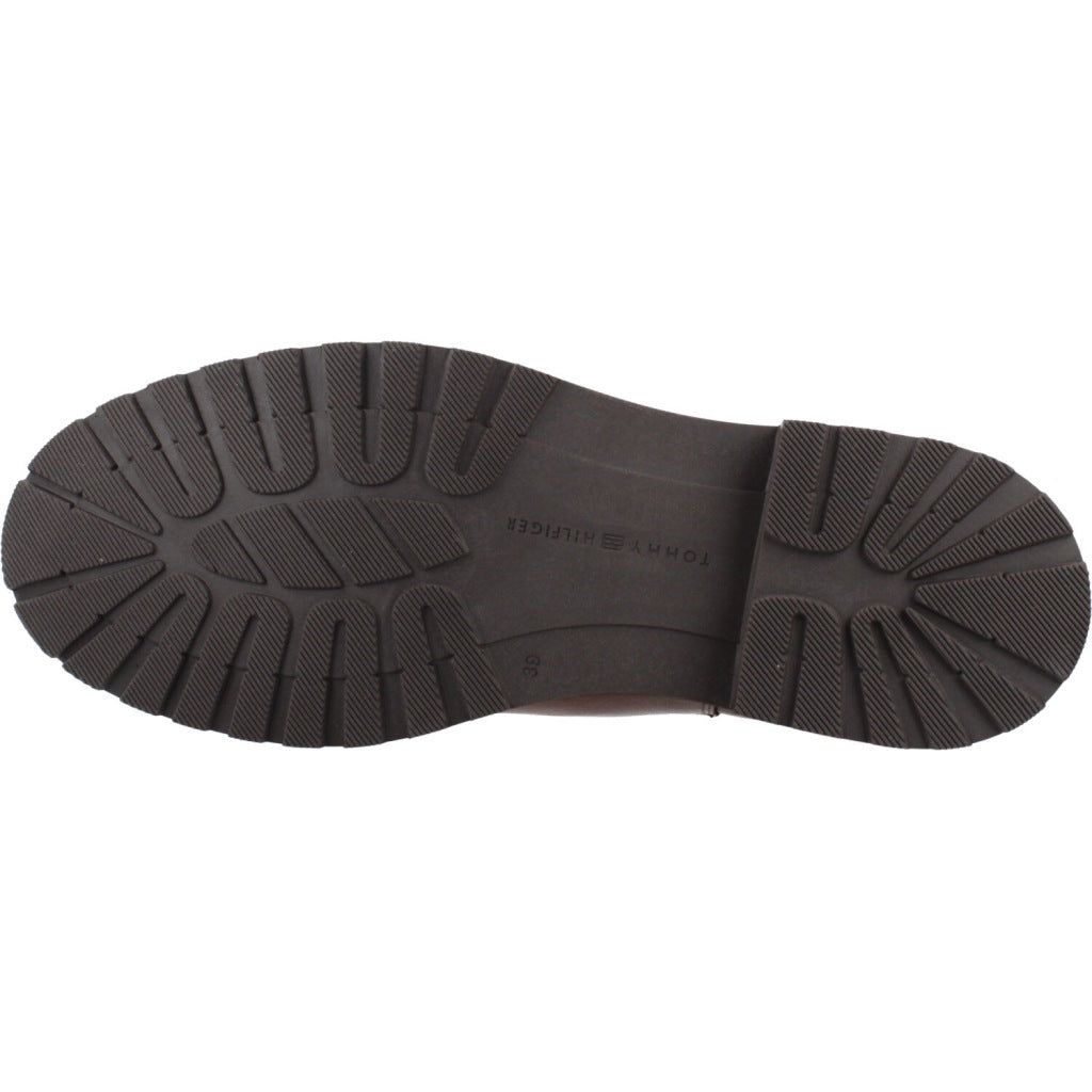 TOMMY HILFIGER TH LEATHER CLEATED CHELS en color MARRON (6)