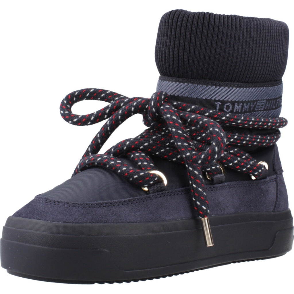 TOMMY HILFIGER TOMMYTECH RWB SNOWBOOT WARM en color AZUL (1)