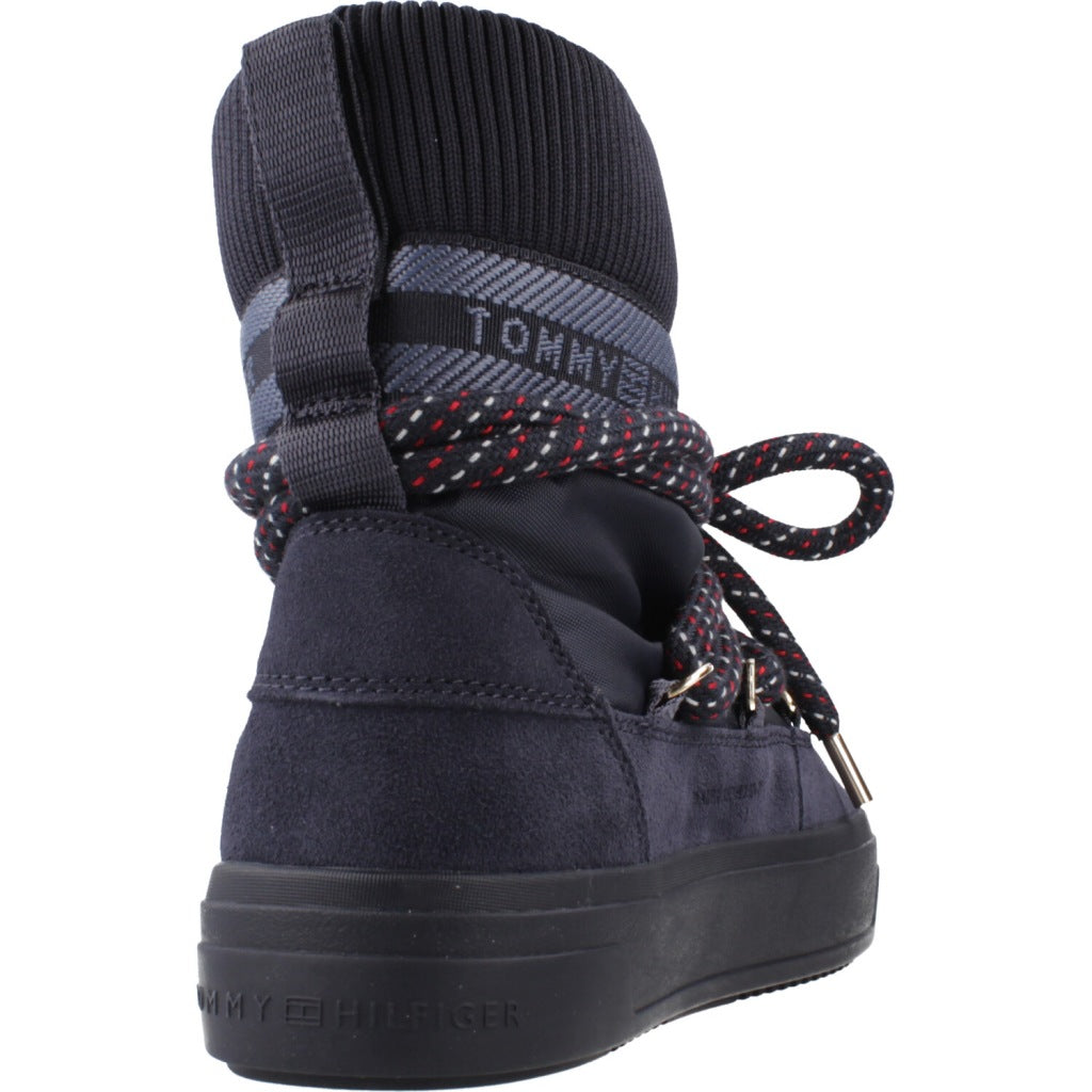 TOMMY HILFIGER TOMMYTECH RWB SNOWBOOT WARM en color AZUL (3)